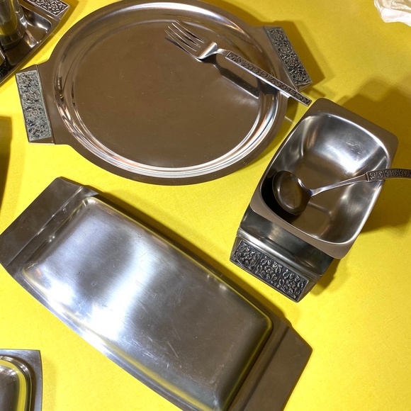 1970s Velvet Stainless Steel by Stanley Roberts - Picture 12 of 13